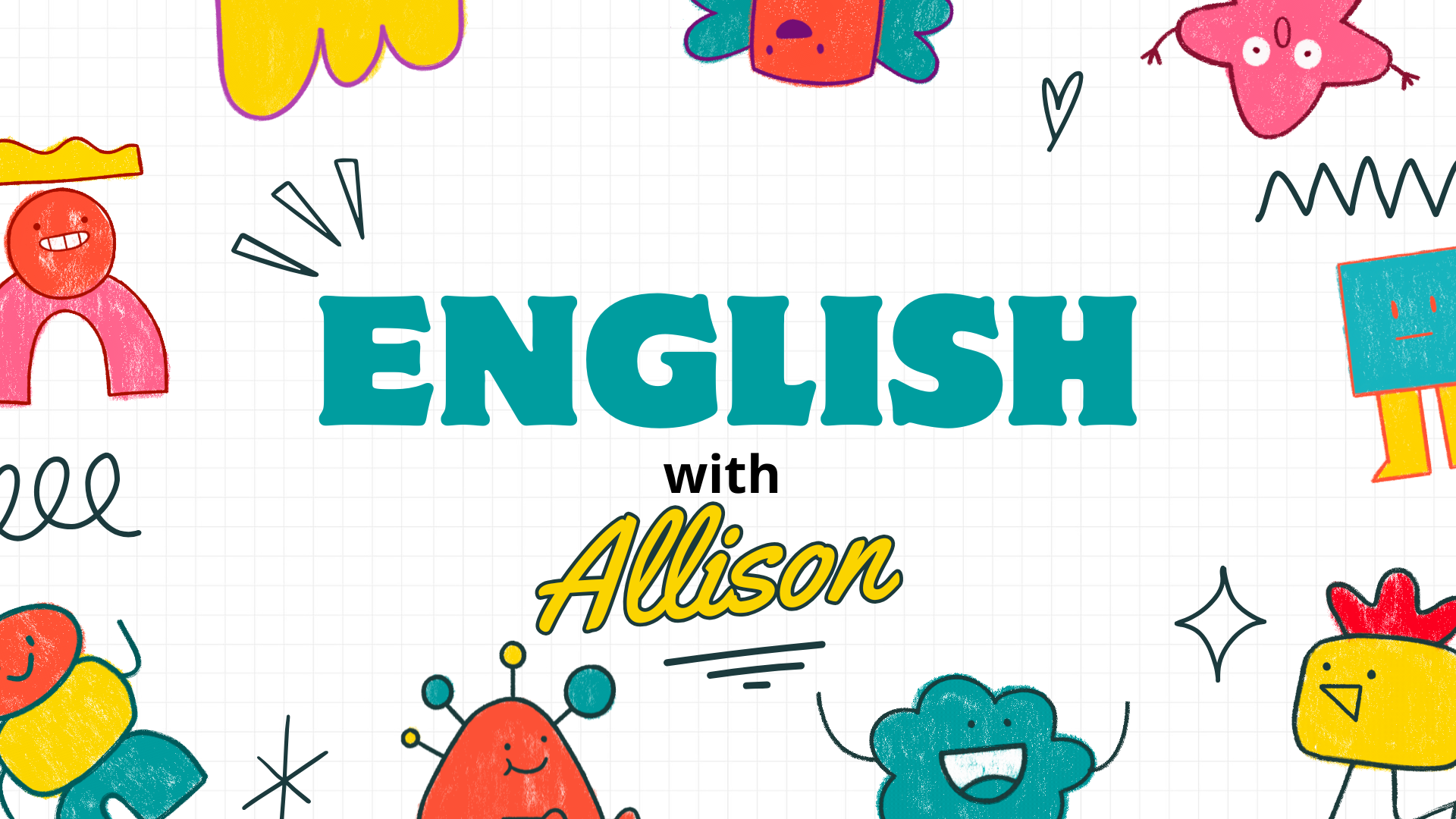 English with teacher Allison